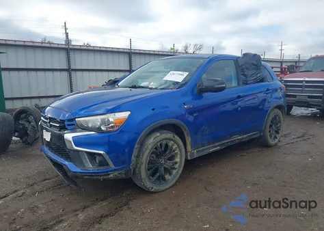2020 Mitsubishi Outlander Es 2.4 из США, поврежденный, VIN JA4AD2A30LZ003875